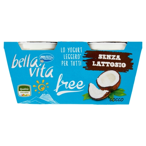 Yogurt al Cocco Senza Lattosio, 2x125 g